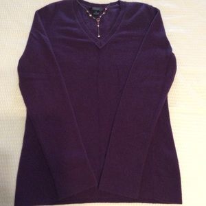 🌱 Women’s Cashmere 3/4 Sleeve Top, Size M